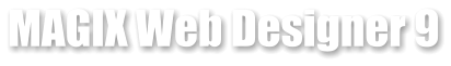 MAGIX Web Designer 9